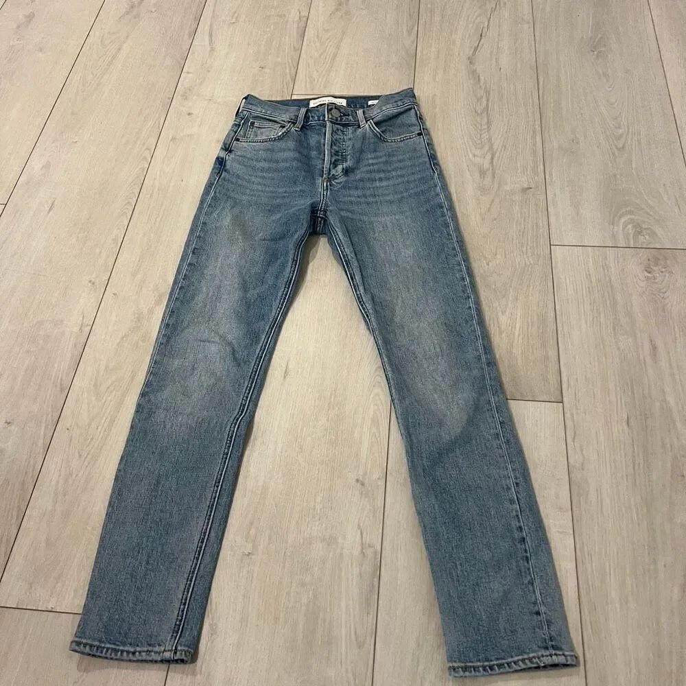 Denim Forum the yoko high rise slim women jeans size 24